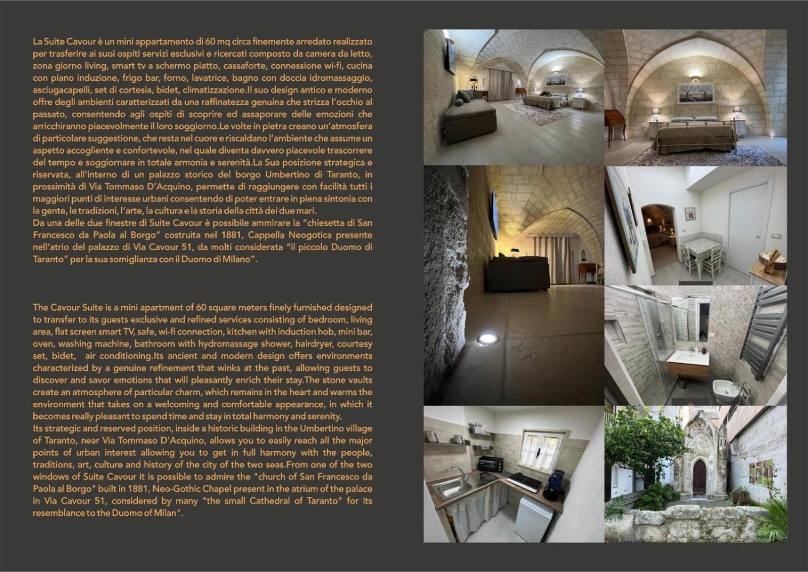 Suite Cavour Luxury Home Taranto Kültér fotó